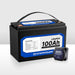 100ah lithium lifepo4 battery + Voltage Sensitive Relay - front view