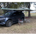 30 Second Wing Awning - 180 Free Standing Awning - three quarter view