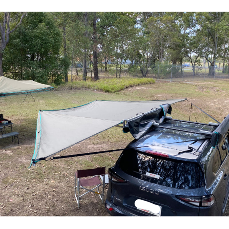 30 Second Wing Awning - 180 Degree - Awning - Top View