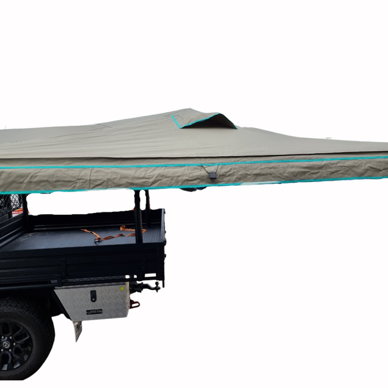 30 Second Wing Awning - Stormchaser 270 Degree (2.7m) - Large Awning - Starter Package - Stormchaser Awning Side View