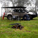 4WD Awning 2.0 x 2.5m - Awning Side View
