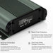 Atem Power - 12V 100AH - Slimline Lithium Battery - Inc 20A 12V DC to DC Battery Charger - Lithium Battery Features