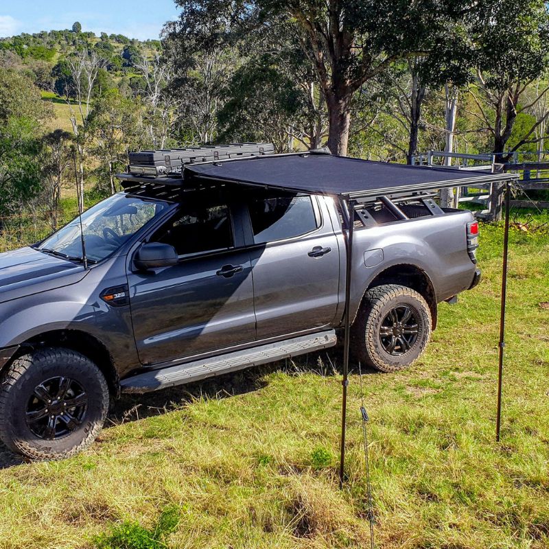 Aussie Traveller - 4WD Awning - 1.4 x 2.0m - Awning Side VIew