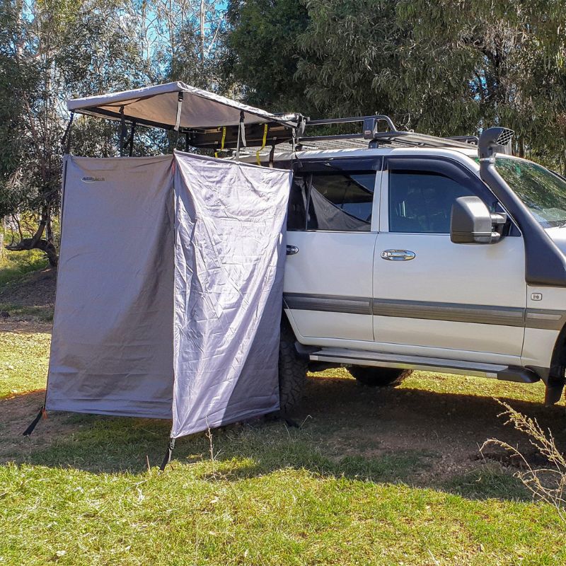 Aussie Traveller - 4WD Awning - Shower Tent - Shower Tent Side View