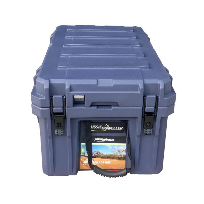 Aussie Traveller - 4WD Storage Box V3+ 105L - Storage Box Front View