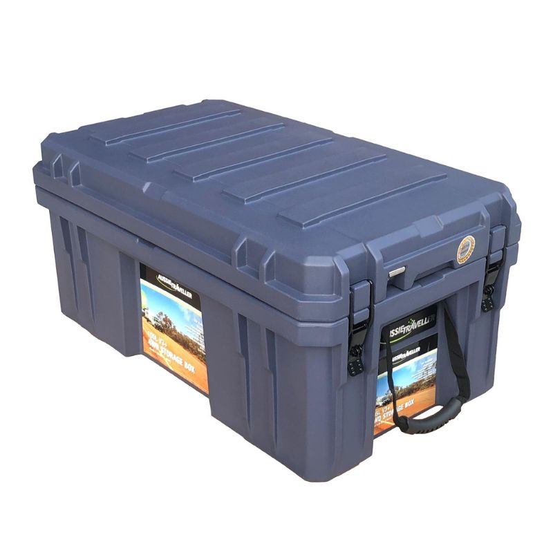 Aussie Traveller - 4WD Storage Box V3+ 105L - Storage Box Side View