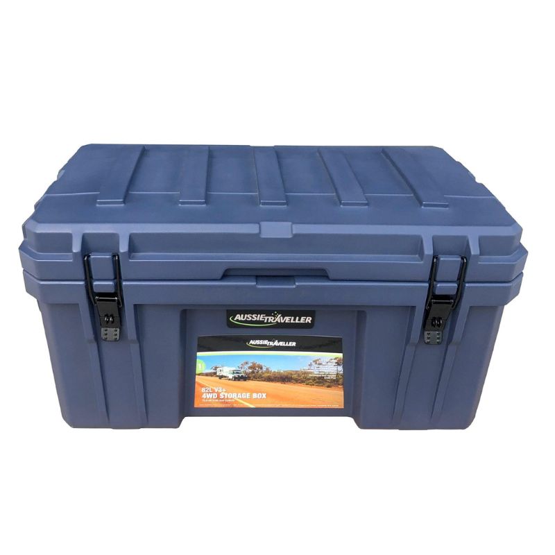 Aussie Traveller - 4WD Storage Box V3+ 82L - Storage Box Front View