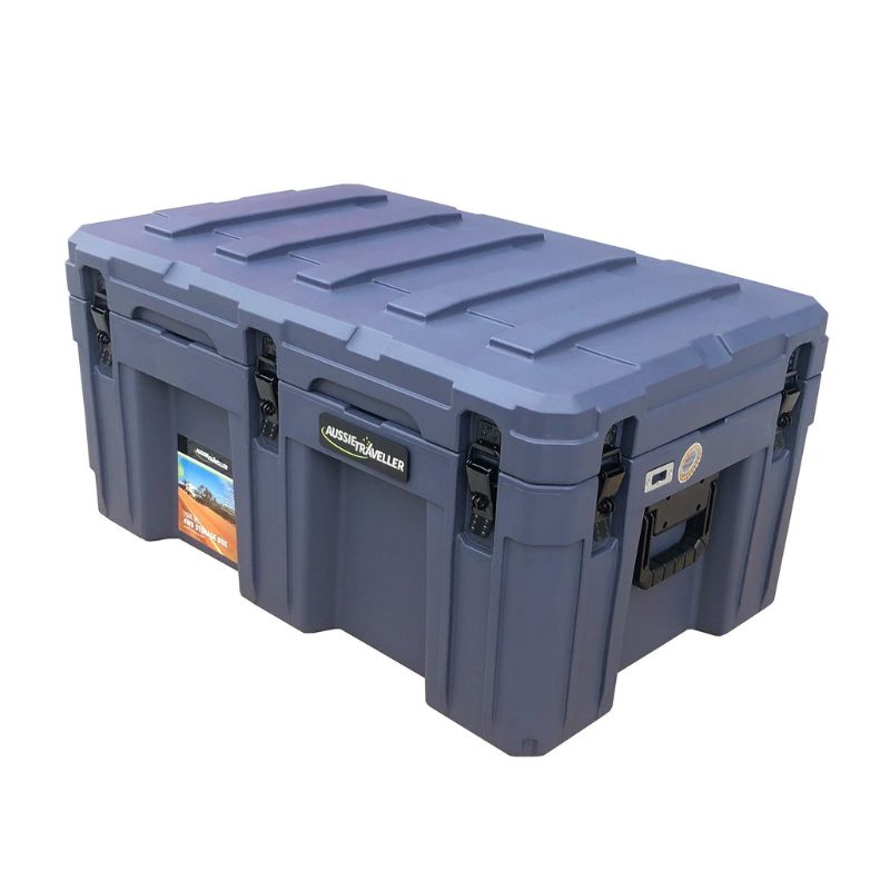 Aussie Traveller - 4WD Storage Box V5 150L - Storage Box Side View