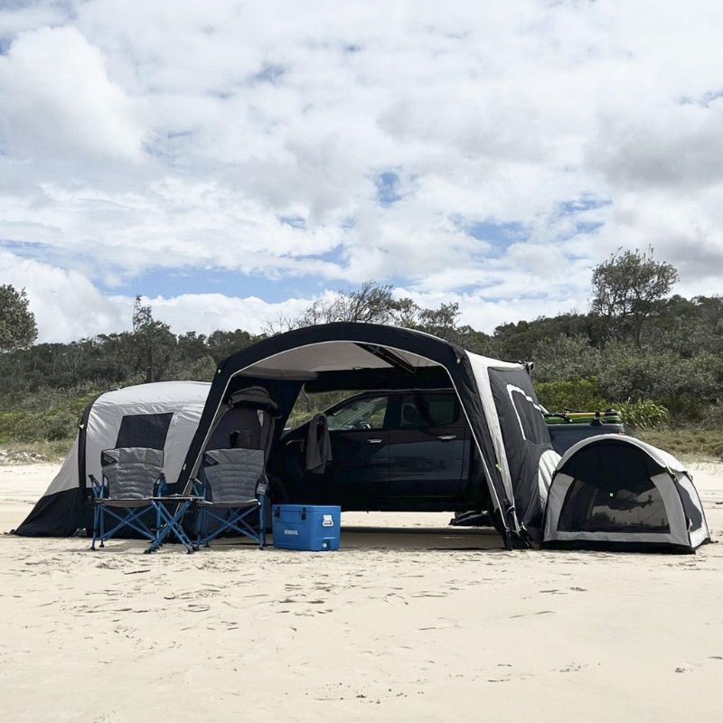 Aussie Traveller - Inflatable 4WD Awning - Awning Front View