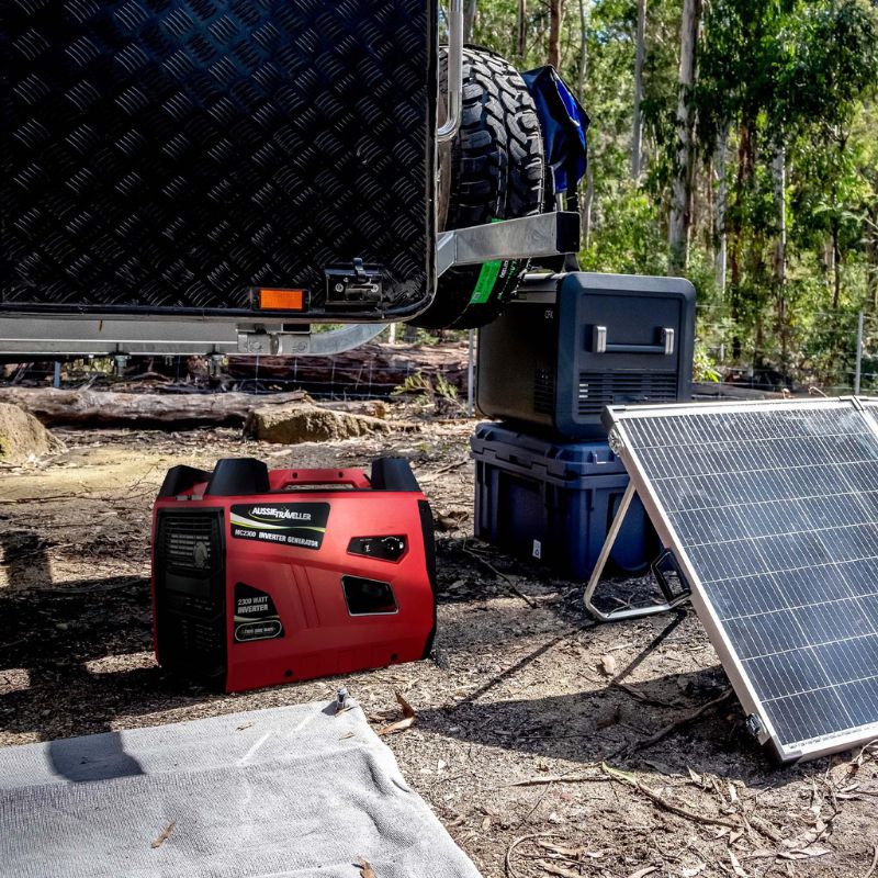 Aussie Traveller - Inverter Generator - MC1000 - Inverter Generator Side View