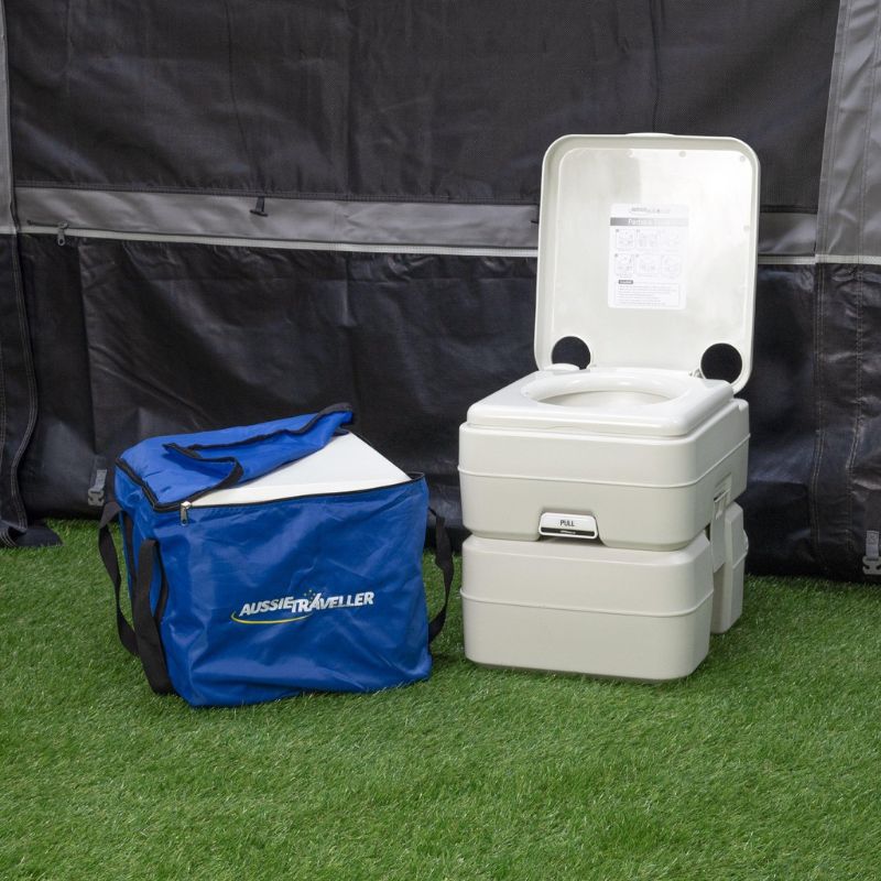 Aussie Traveller - Portable Toilet - 20L - Portable Toilet Lifestyle