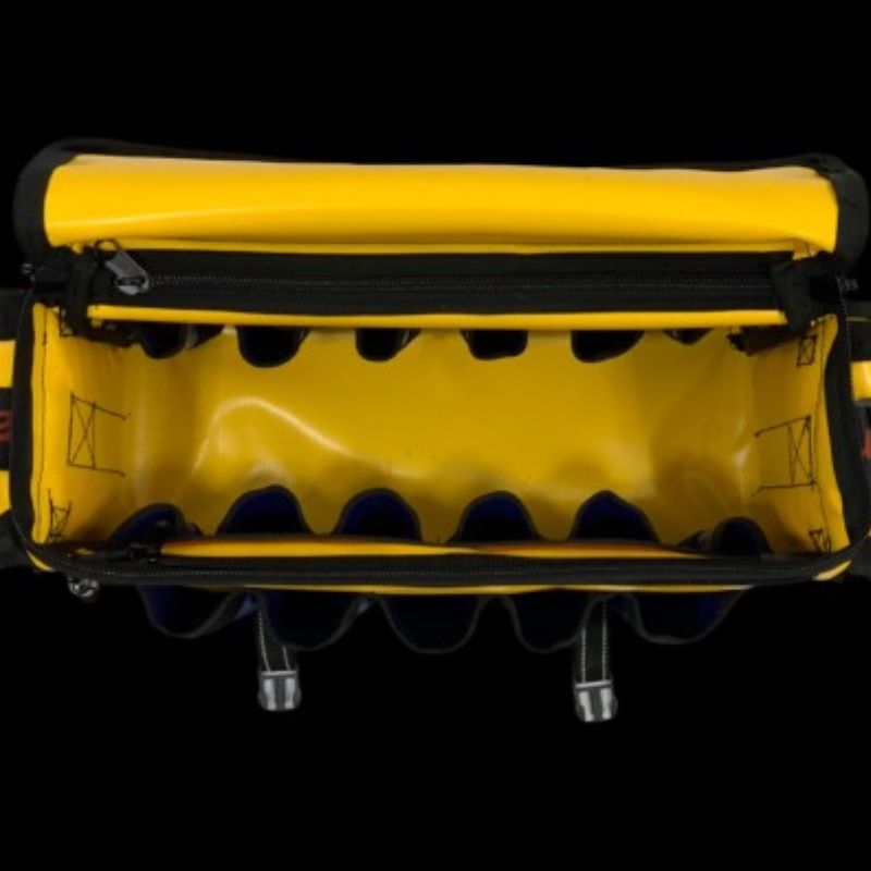 Australian Outback Supplies - Pro Tradesman Tool Bag - Heavy Duty Base - Yellow/Blue - Tool Bag Bottom View