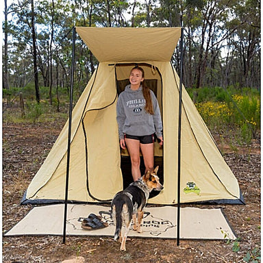 Cranky Croc - Instant Safari Tent -  Tent-Front-View