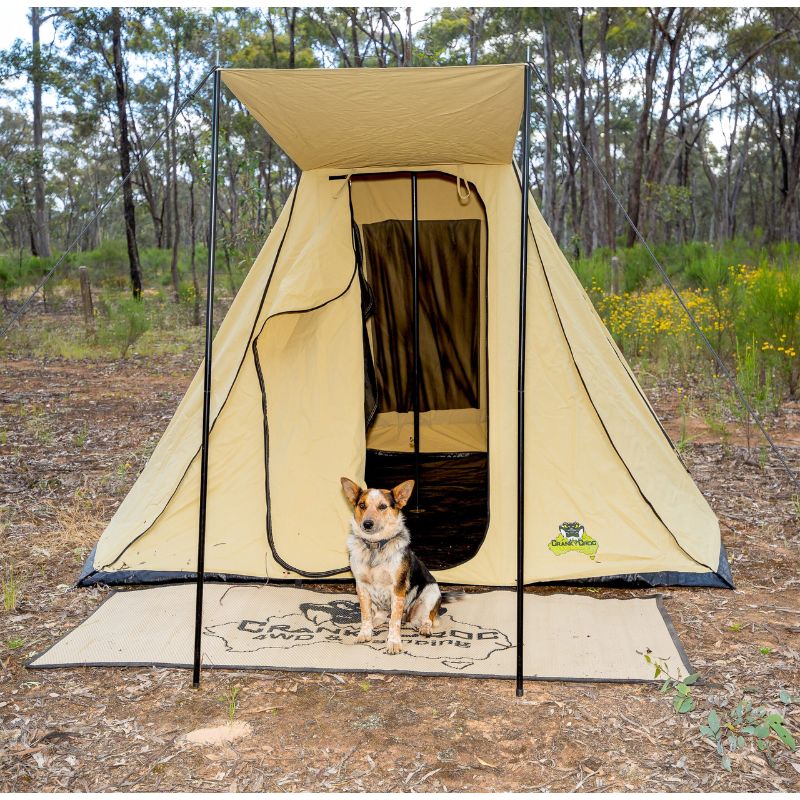 Cranky Croc - Instant Safari Tent - Tent Front View