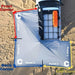 Destination 4wd - Corner Walls Kit (2x2m wide x 2.3m high + corner Panel) - Inc 1 pole, ropes and pegs - Corner Walls Kit Top View