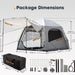 SAN HIMA - Grampians 4P - Inflatable Air Tent - Instant Family Camping Shelter - Grampians 4P Camping Shelter Package Dimensions