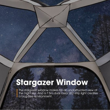 SAN HIMA - Grampians 4P Inflatable Air Tent - Stargazing View