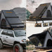 SAN HIMA - Kalbarri - Roof Top Tent - Hardshell With Ladder (Waterproof) -  Hardshell-Roof-Top-Tent-360-Degree-View