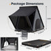 SAN HIMA - Kalbarri Roof Top Tent Hardshell With Ladder - Dimensions