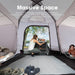 SAN HIMA Grampians 10P Inflatable Air Tent - Inside View Lifestyle Picture