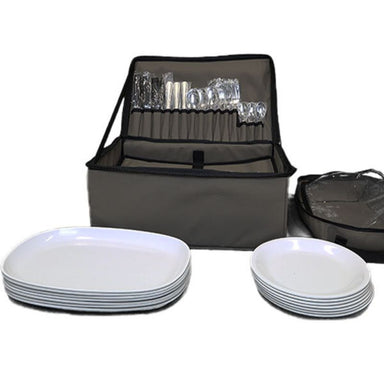The Bush Company - Deluxe Dining Set 6 Place - Open View