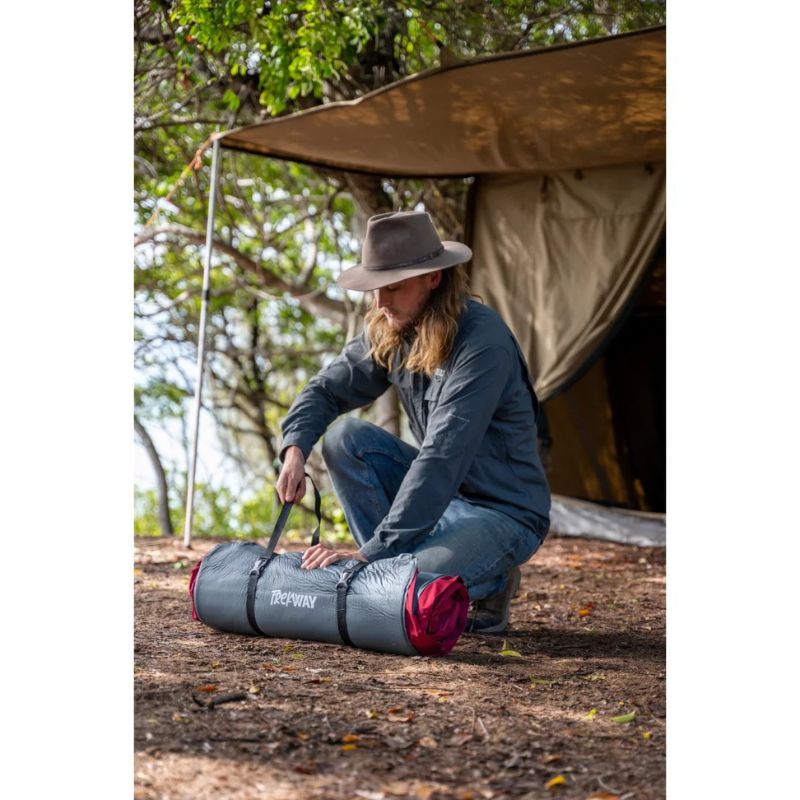 Trekway - Self-Inflating Single Mattress - Lifestyle Picture Packaged
