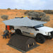 destination 4wd - 180 degree awning - front swing front view